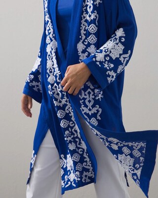 Embroidered Kimono