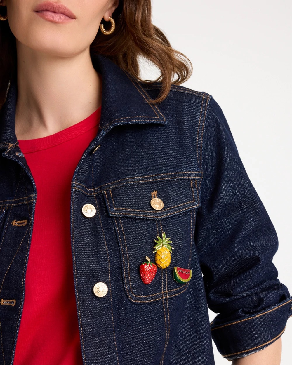 Fruit Brooch Set