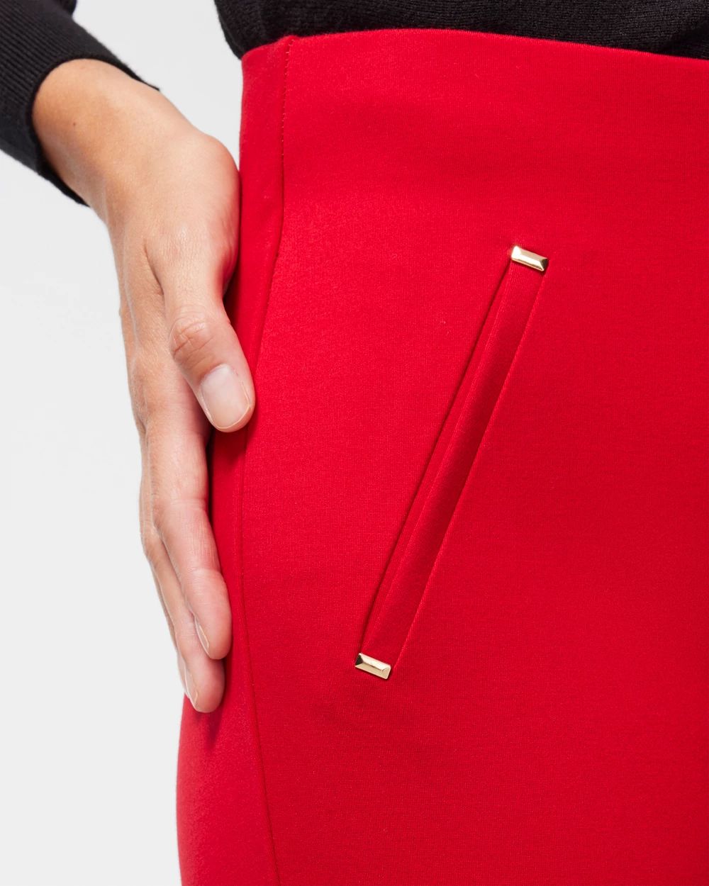 Juliet Slim Trim Detail Pants