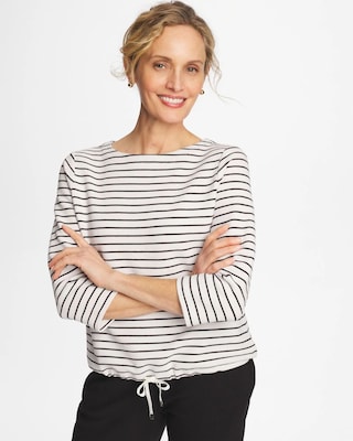 Zenergy® Striped Ottoman Bungee Top