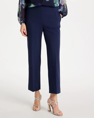 Juliet Lightweight Straight Crop Pants