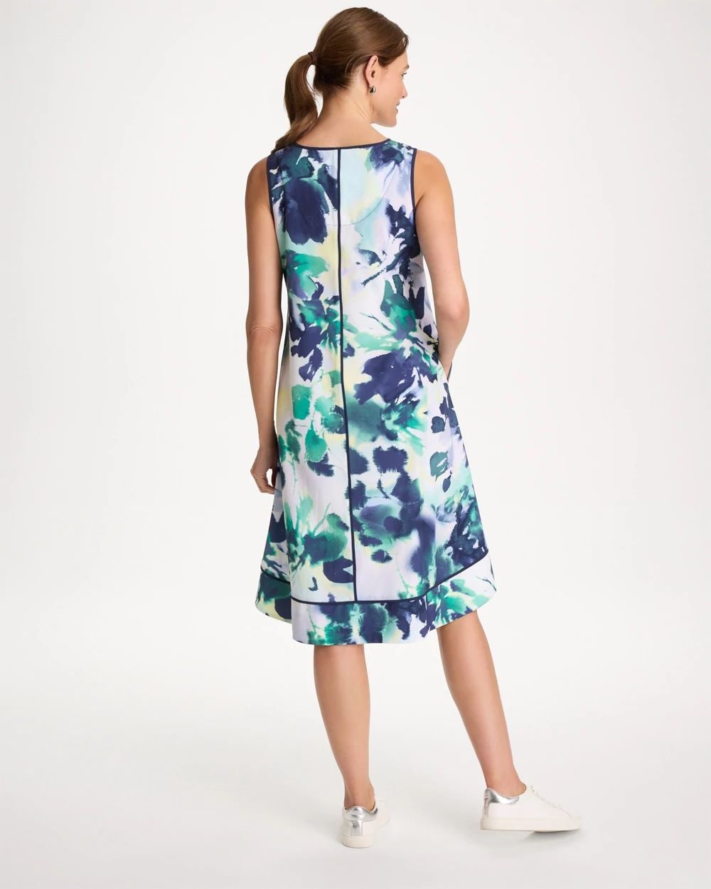 Zenergy® UPF Floral Midi Dress