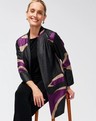 Travelers Collection Leafy Crushed Jacket