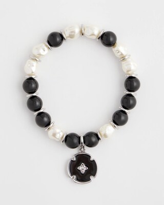 Beaded Stretch Charm Bracelet click to view larger image.