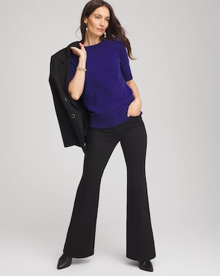 Crewneck Cashmere Pullover Sweater click to view larger image.