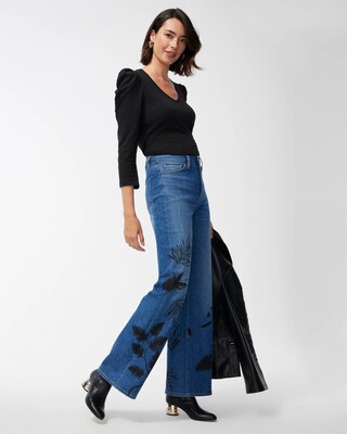 High Rise Wide Leg Jeans