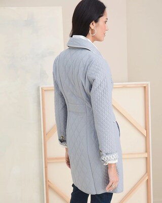 Elongated Quilted Jacket