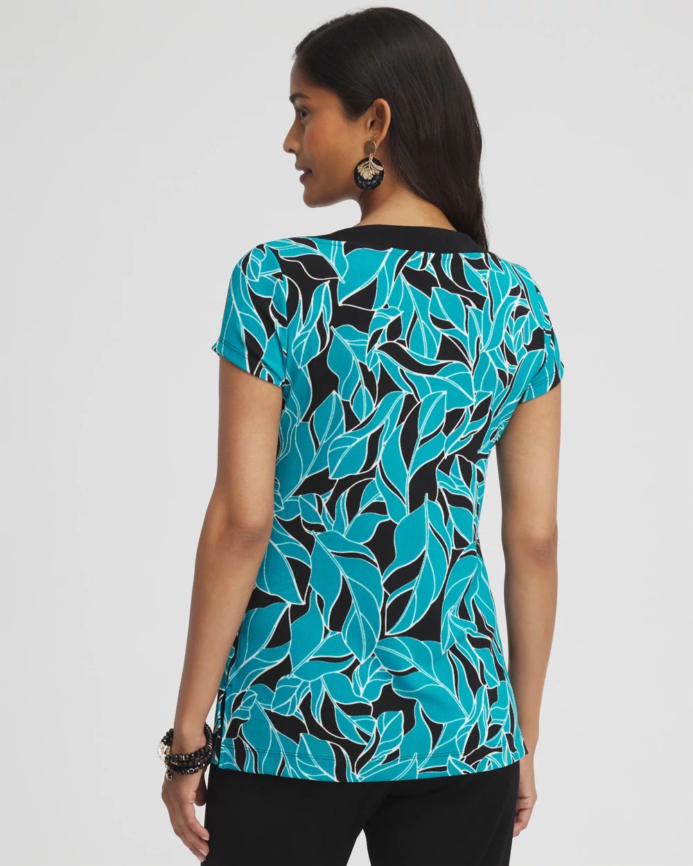 Travelers™ Leaves Cap Sleeve Kurta