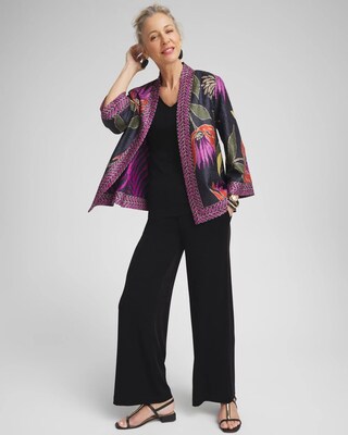 Travelers™ Collection Floral Reversible Crushed Jacket