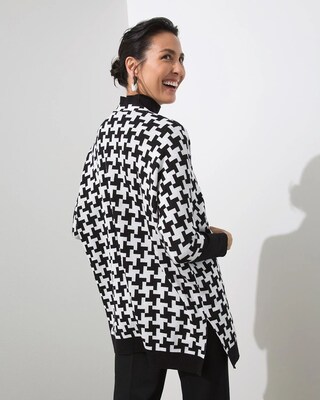 Checkered Cardigan