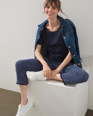 Brigitte Pop Pom Hem Crops