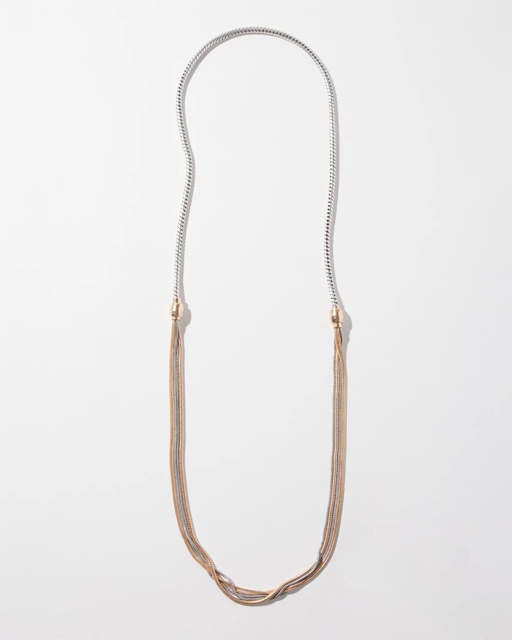 MagneticMix™ Mixed Metal Necklace