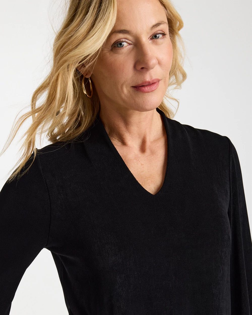 Travelers™ V-Neck Kimono Top click to view larger image.