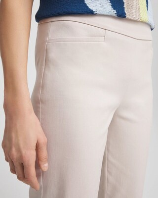 Brigitte™ Rivet Pull-On Capri Pants click to view larger image.