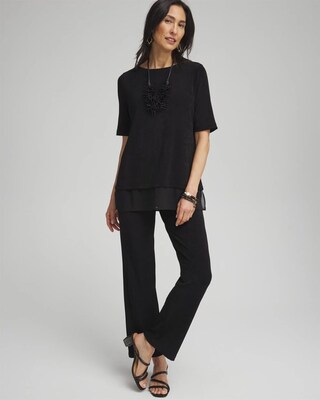 Travelers™ Chiffon Hem Top click to view larger image.