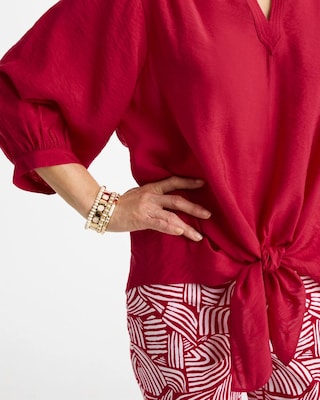 Tie-Front Top click to view larger image.