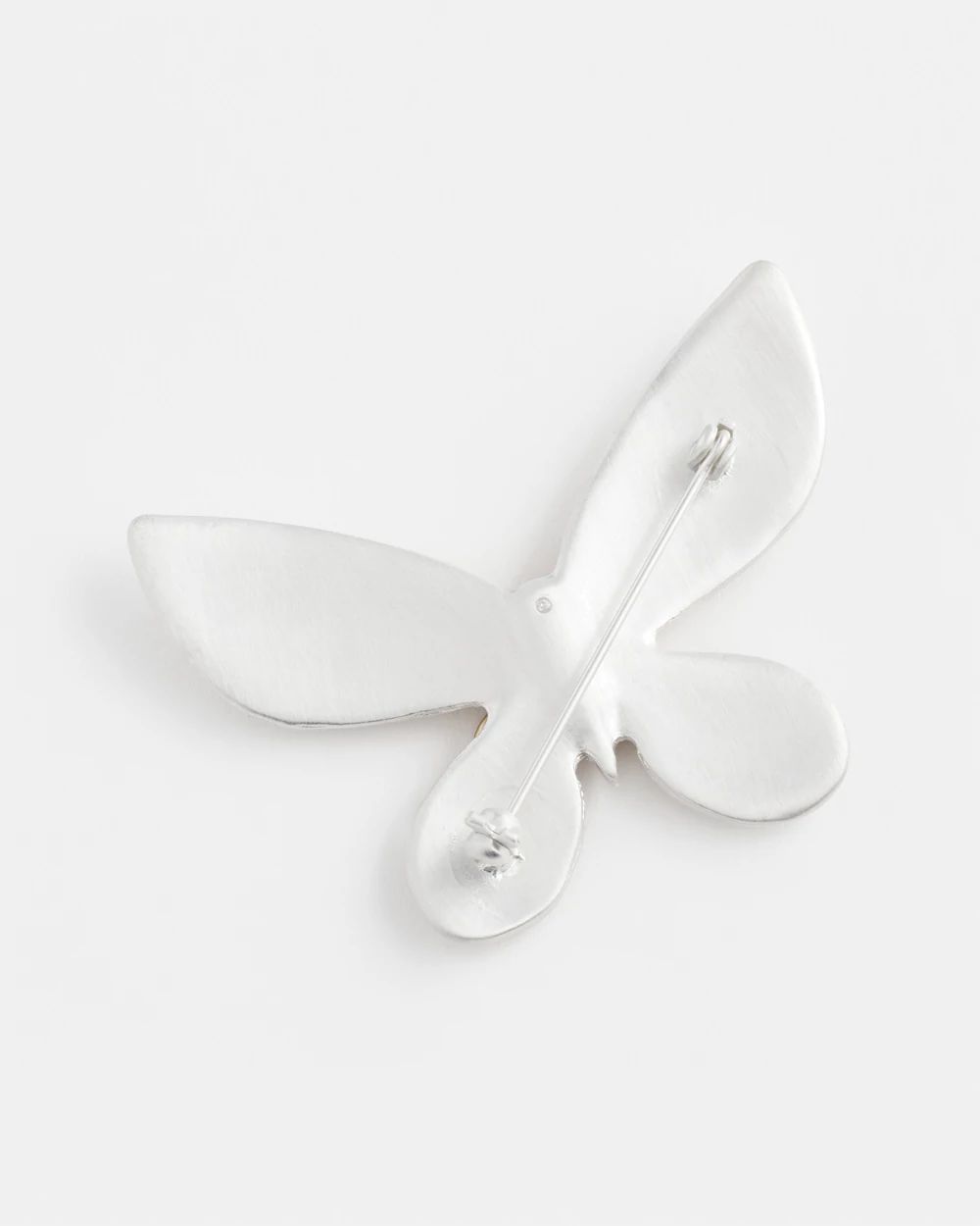 Two Tone Butterfly Brooch