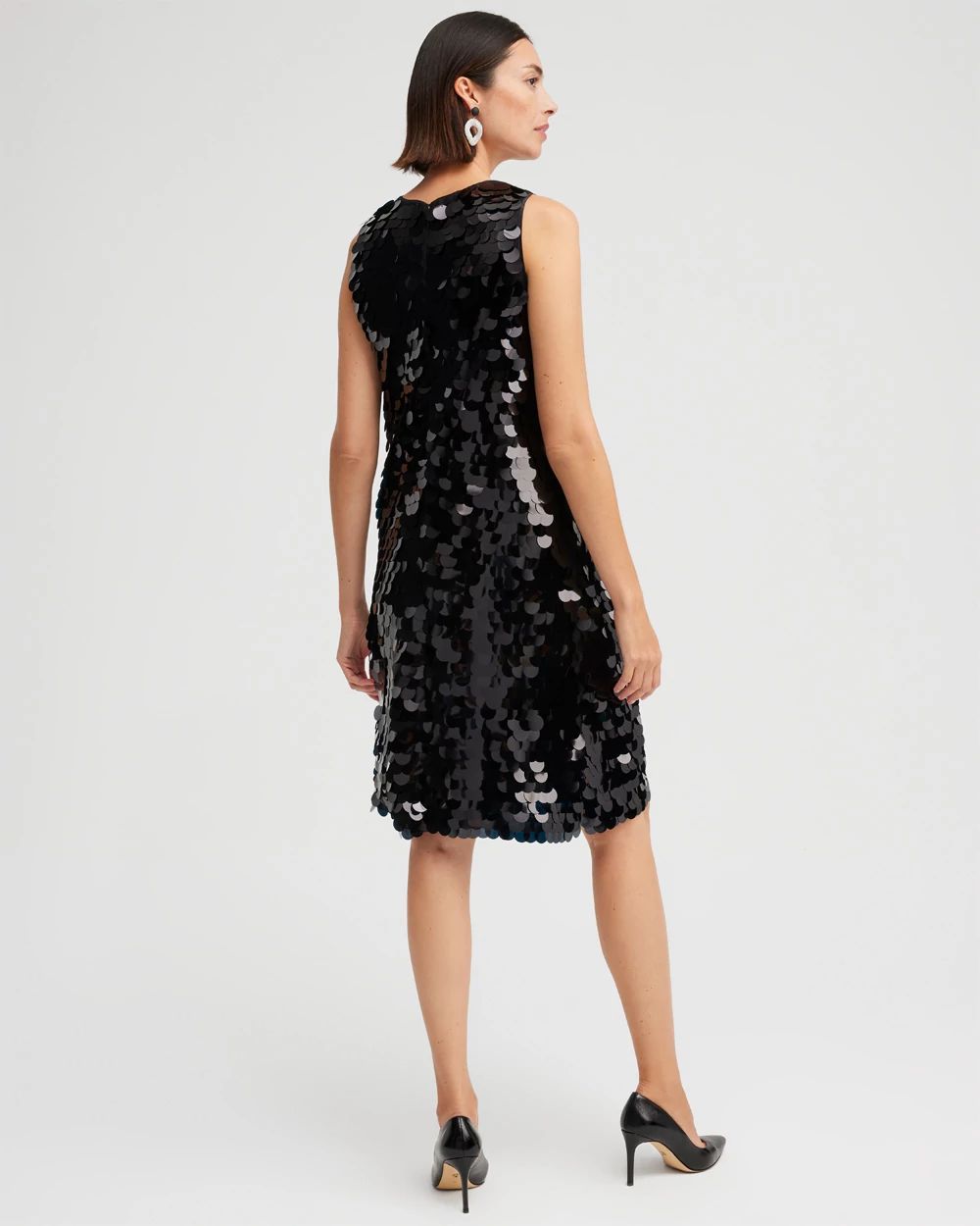 Sleeveless Sequin Dress