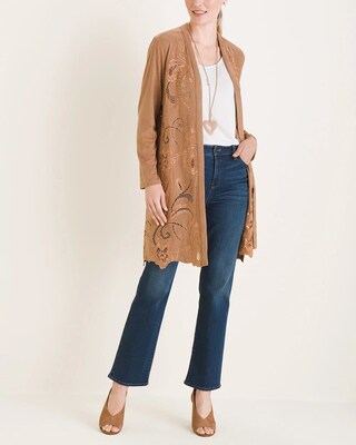 So Lifting Distressed Straight-Leg Jeans