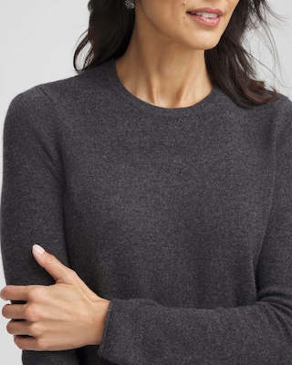 Cashmere Crewneck Sweater click to view larger image.