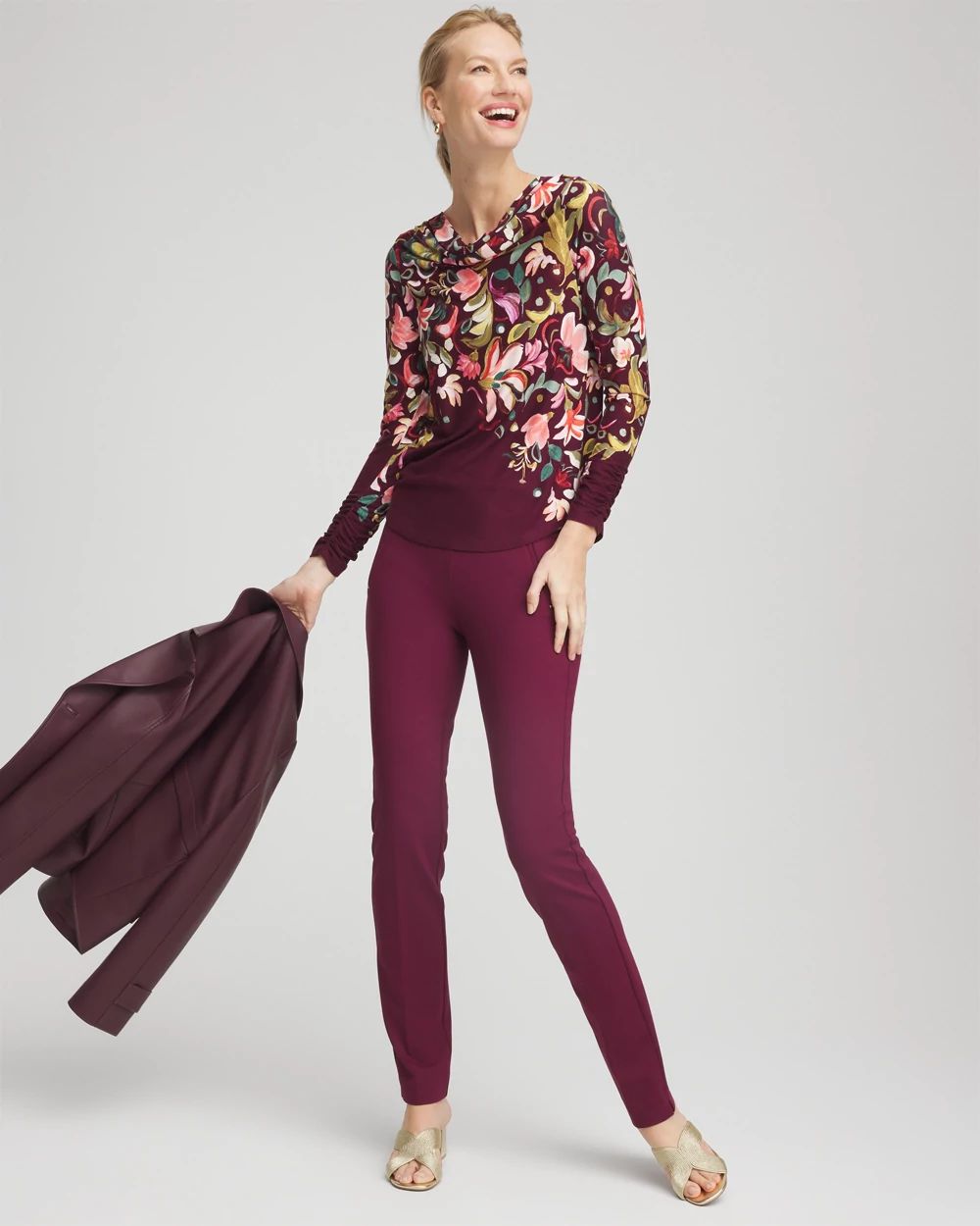 Juliet Ponte Trim Detail Pants