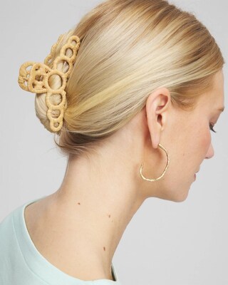 Large Raffia Hair Clip click to view larger image.
