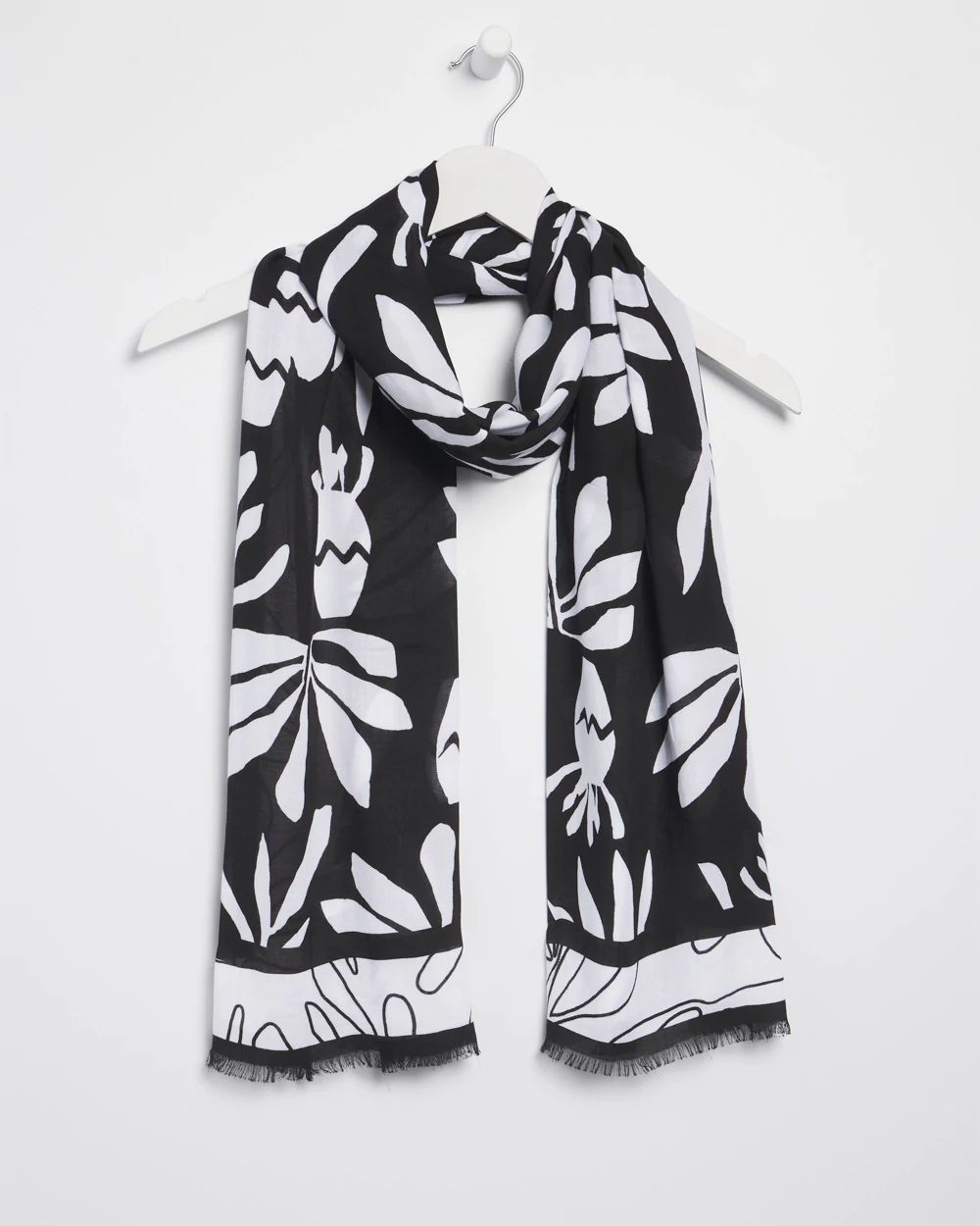 Silk Blend Oblong Scarf