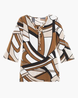 Knit Kit Groovy Swirls Top