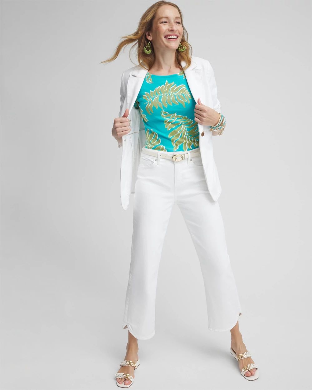 Palms Bateau Neck Tee