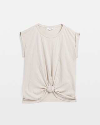 Knot Front Tee click to view larger image.