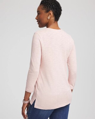 Cotton Slub Henley Shirt click to view larger image.