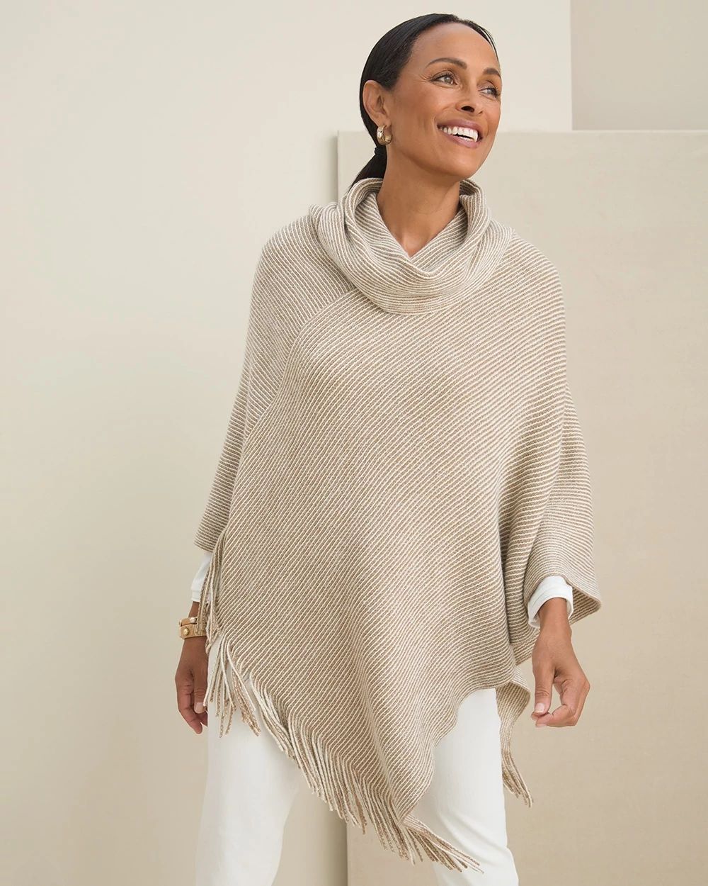 Cozy Cowlneck Poncho