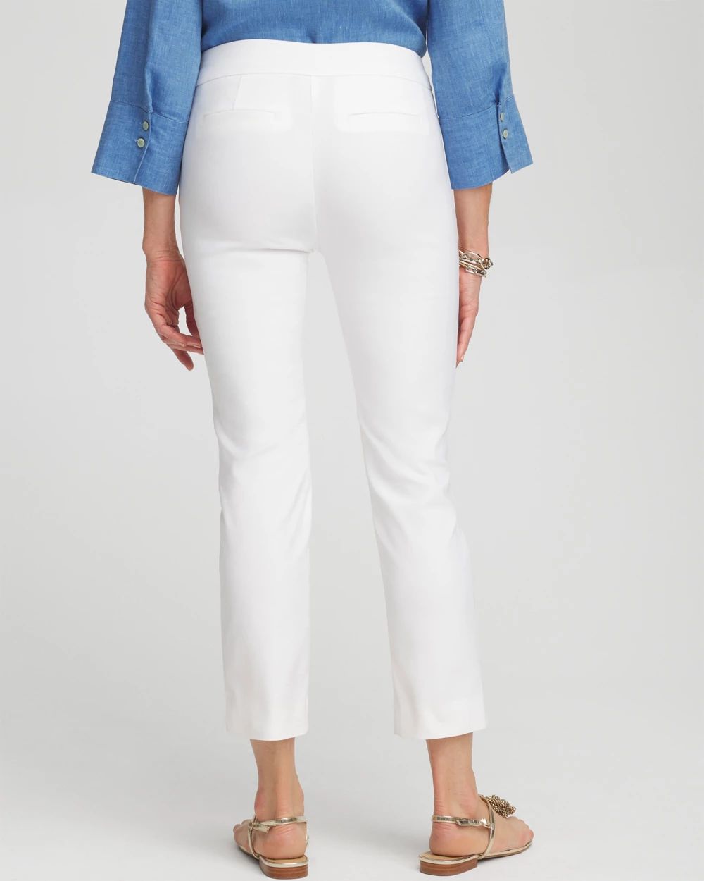 Petite Brigitte Slim Cropped Pants