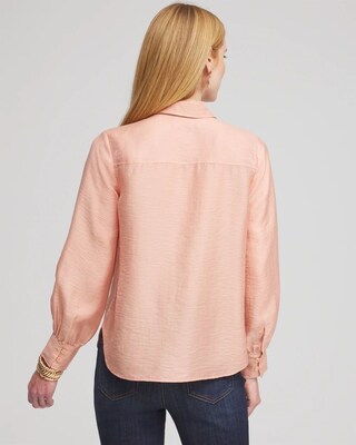 Shimmery Long Sleeve Shirt
