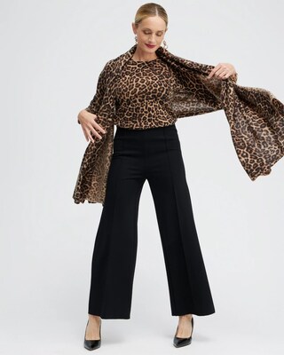 Animal Print Cashmere Wrap