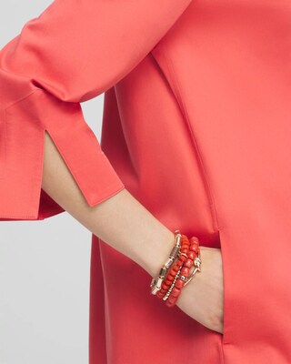 No Iron™ Shirt Dress click to view larger image.