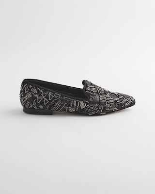 Gwyn Art Deco Beaded Flats click to view larger image.