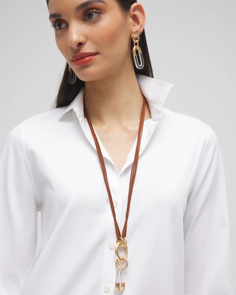Neutral Pendant Necklace