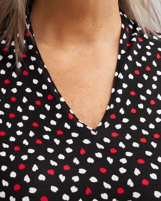 Touch of Cool™ Heart Print Tee