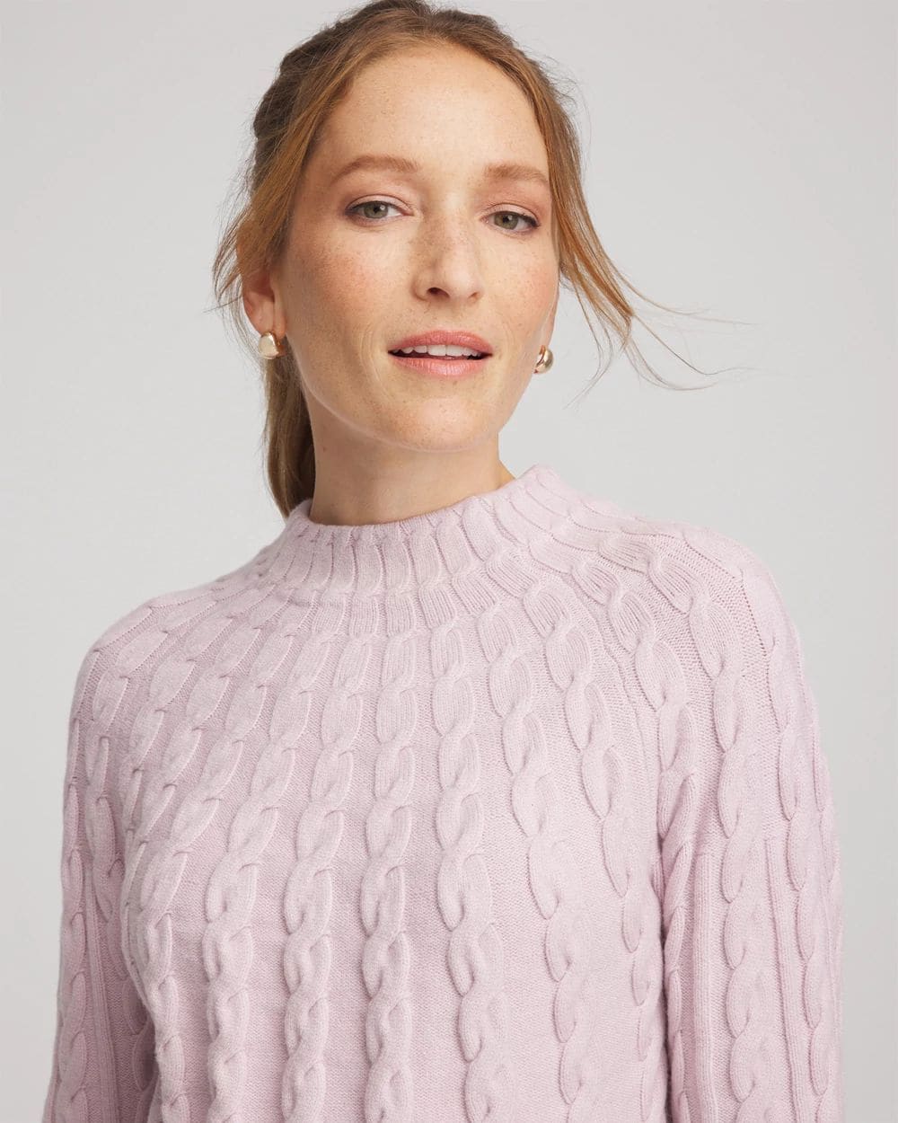 Zenergy® Luxe Cable Sweater