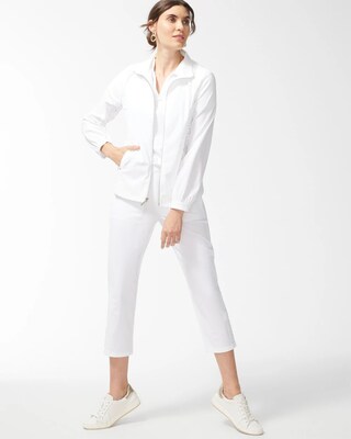 Zenergy Neema White Eyelet Jacket