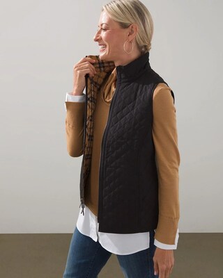 Reversible Quilted Vest