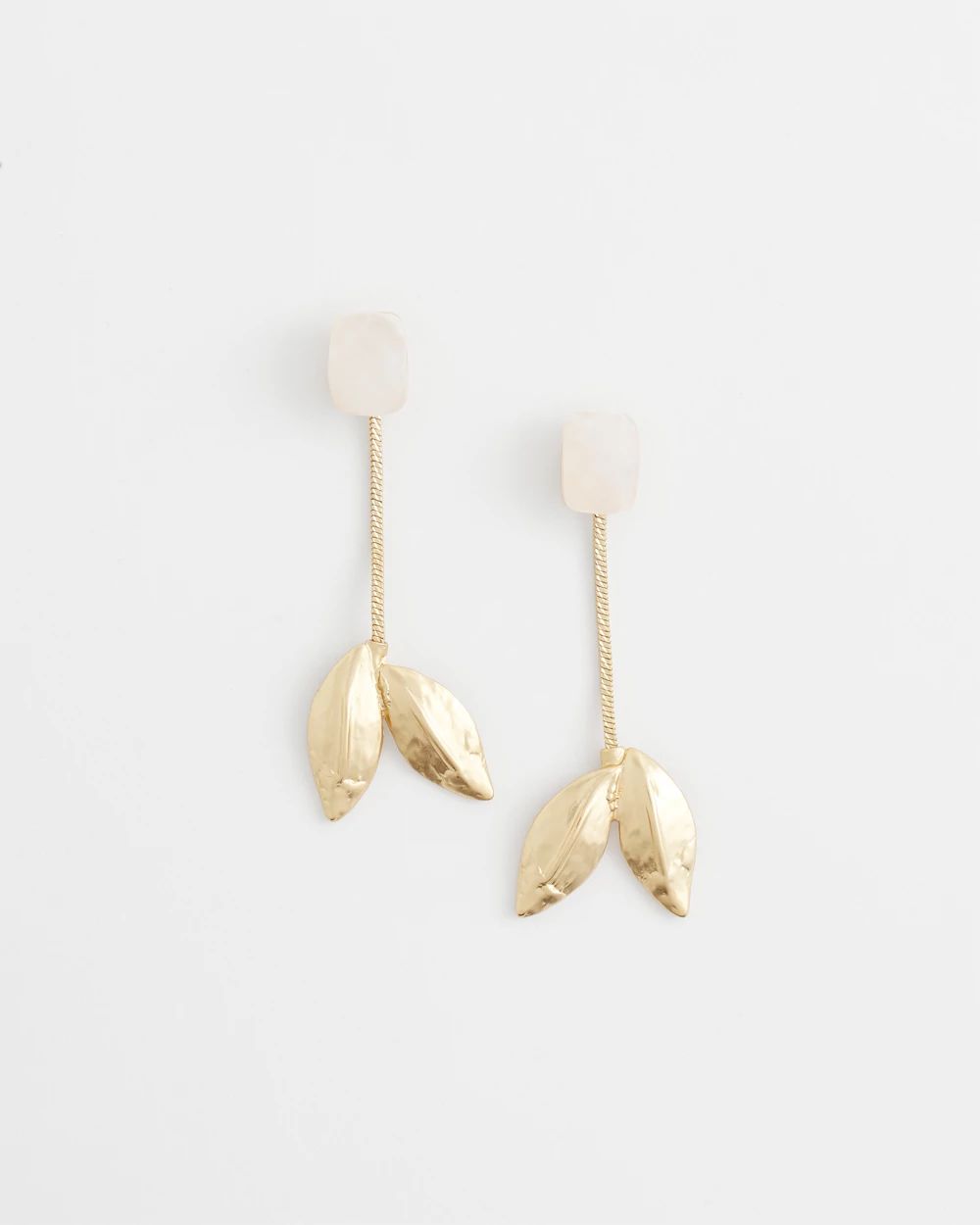 Leaf Drop Earrings