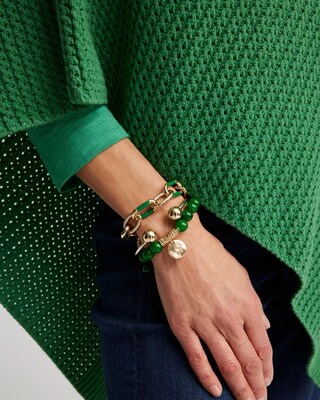 Jade Stretch Bracelet