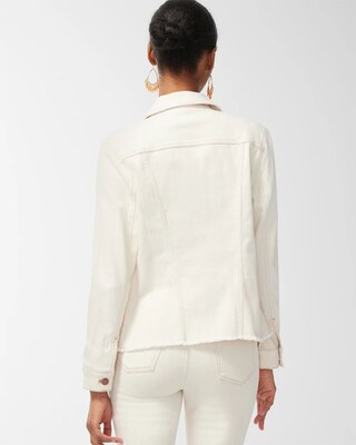 Neutral Shine Denim Jacket