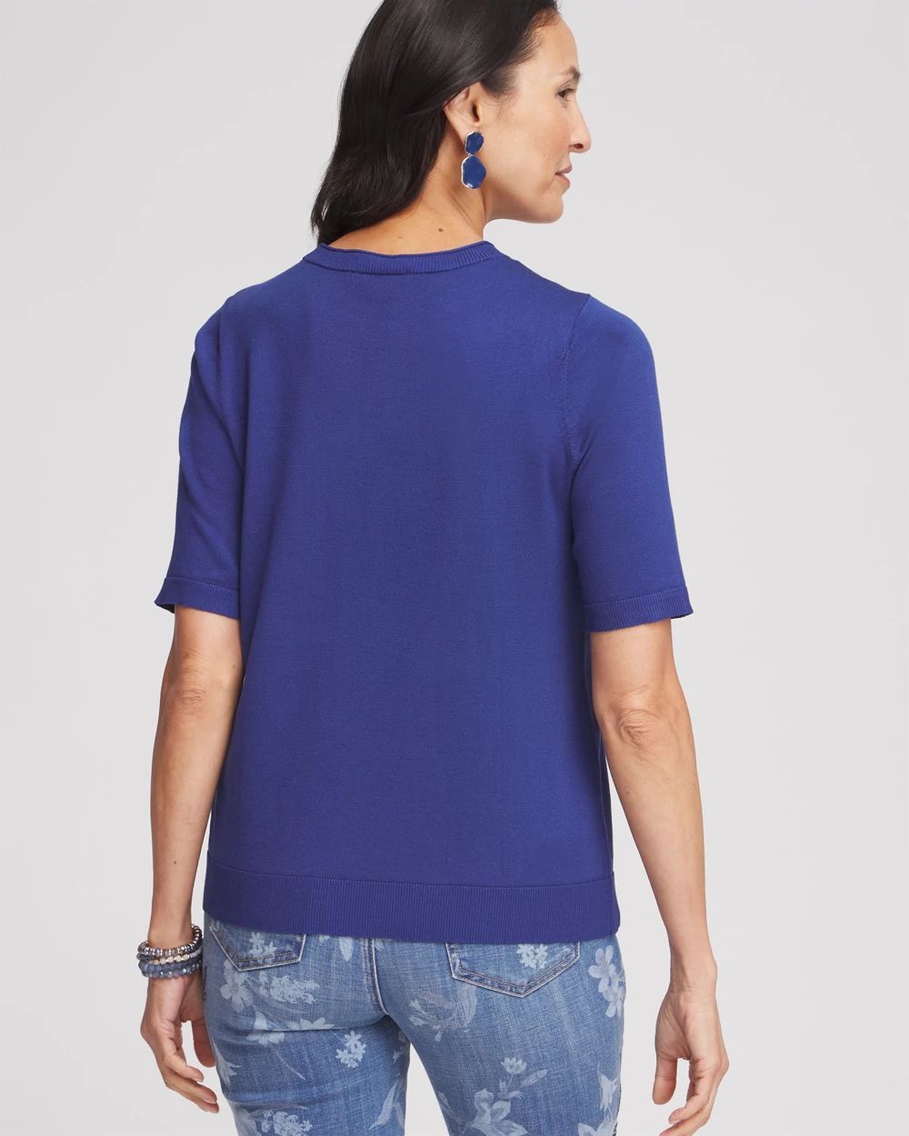 Ella Crewneck Pullover Sweater