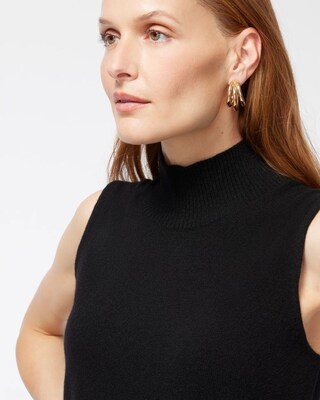 Black Label Cashmere Shell Tank
