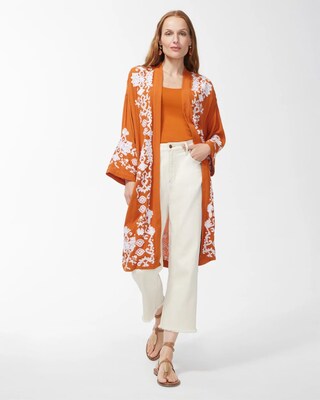 Embroidered Kimono