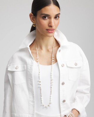 Dainty Beaded Single Strand Necklace