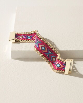Fabric Magnetic Bracelet